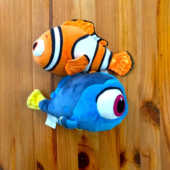 Ty Other - TY SPARKLE Disney Finding Dory orange NEMO THE CLOWN FISH